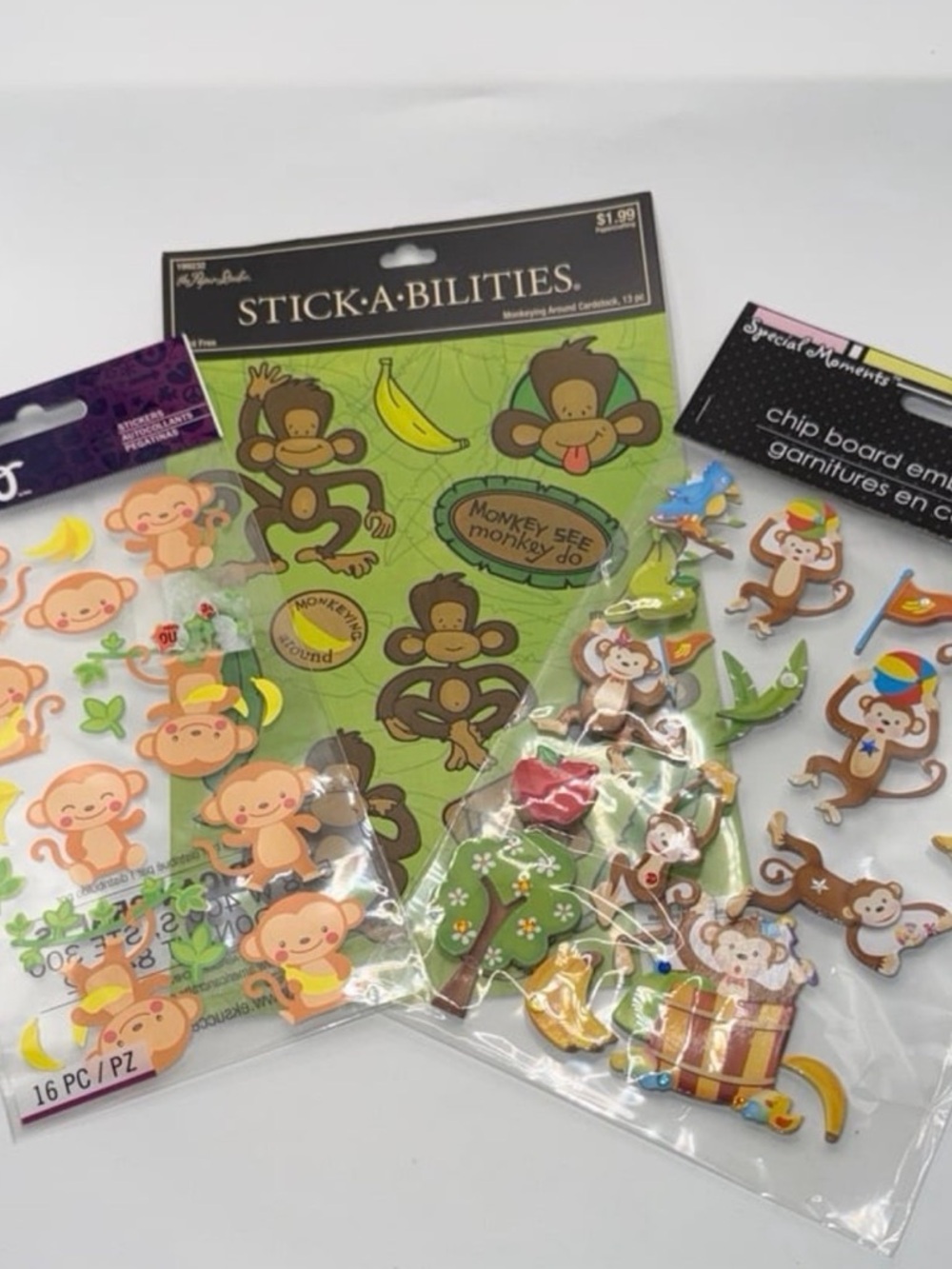 Monkey's Monkey's Jumping All Around Stick Set